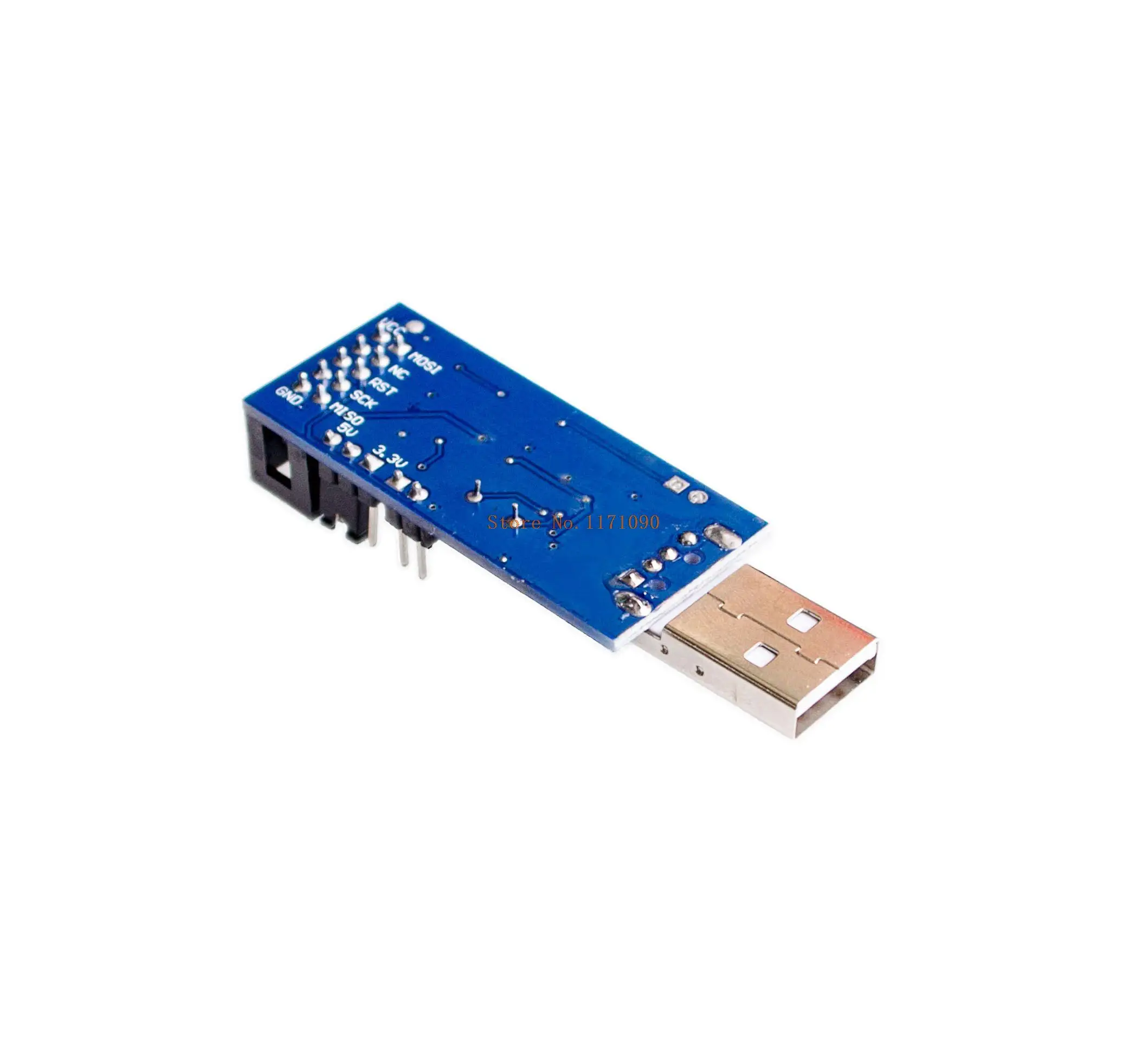 USB программатор ATMEGA8 ATMEGA128 ATtiny/CAN/PWM 10 контактный проводной модуль сделай сам|usb