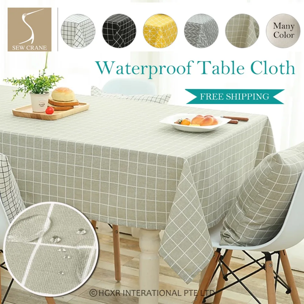 Черно белая круглая клетчатая скатерть в клетку желтая квадратная ткань из