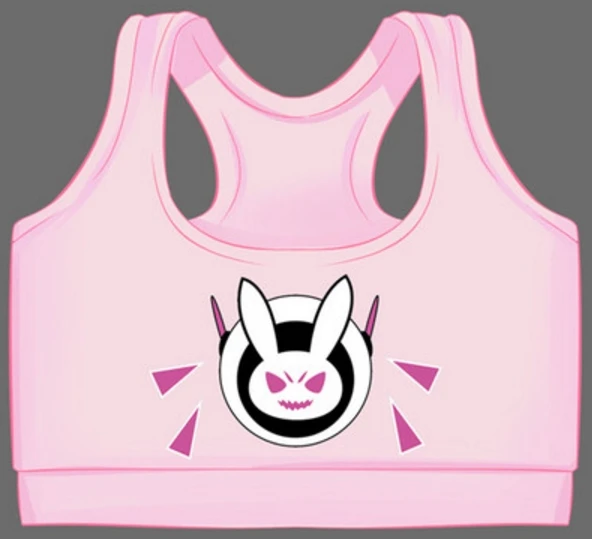 Костюм для косплея из игры OW D.VA 2019 костюм Hana Song Rabbit I Play to Win женский бюстгальтер