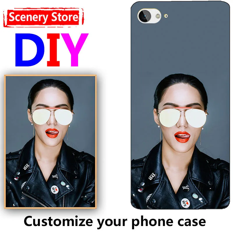 Customiz Name Letter Photo Picture Cell Phone Case For Lenovo ZUK Z2 5.0&quot DIY Back Cover Shell | Мобильные телефоны и