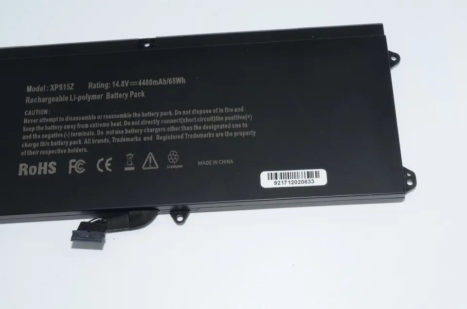 JIGU ноутбука Батарея 0HTR7 0NMV5C 75WY2 NMV5C OHTR7 для Dell XPS 15z 15Z-L511X 15Z-L511Z L511X L511Z ультрабук 14,8 V 4400 мА-ч