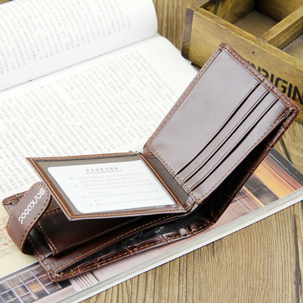 2016 Мужской Двойной кошелек из искусственной кожи|f wallet|wallet pursebillfold coin wallet |