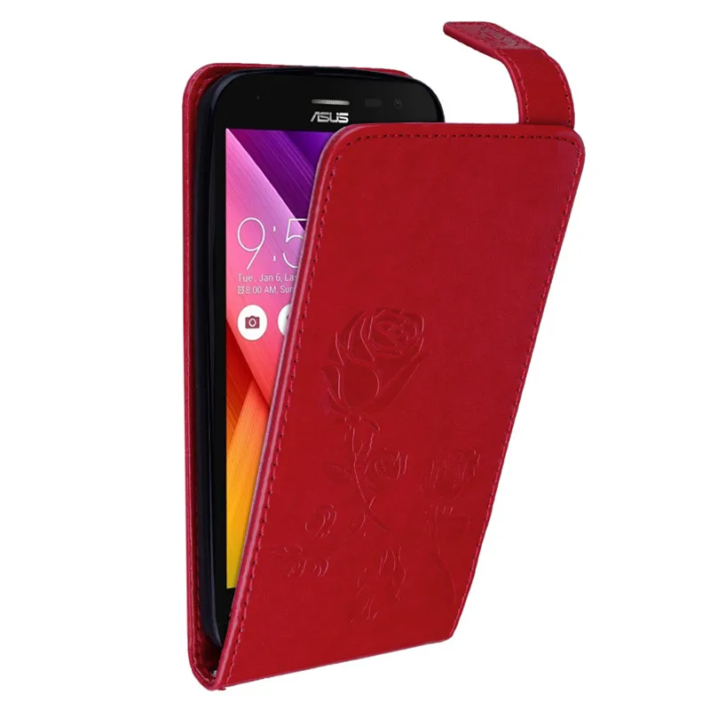 Кожаный чехол для ASUS ZE500KL Zenfone 2 Laser ZE500 ZE 500 KL 500KL чехол для телефона для ASUS Z00ED ZOOED ASUS_Z00ED чехол с откидной крышкой