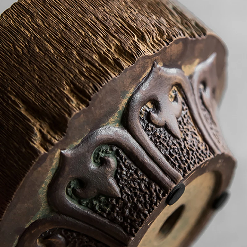 Zen японский стиль цветочное искусство винтажная грубая Керамическая Ваза Jardiniere