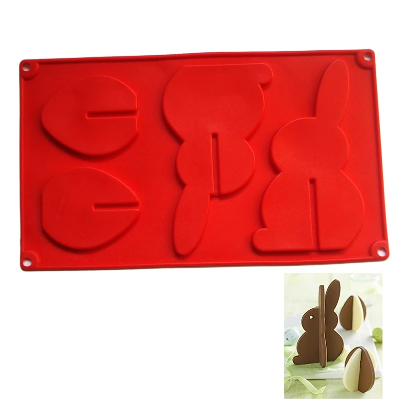 Инструменты для дизайна выпечки Пасхальный кролик воскресение в форме яйца