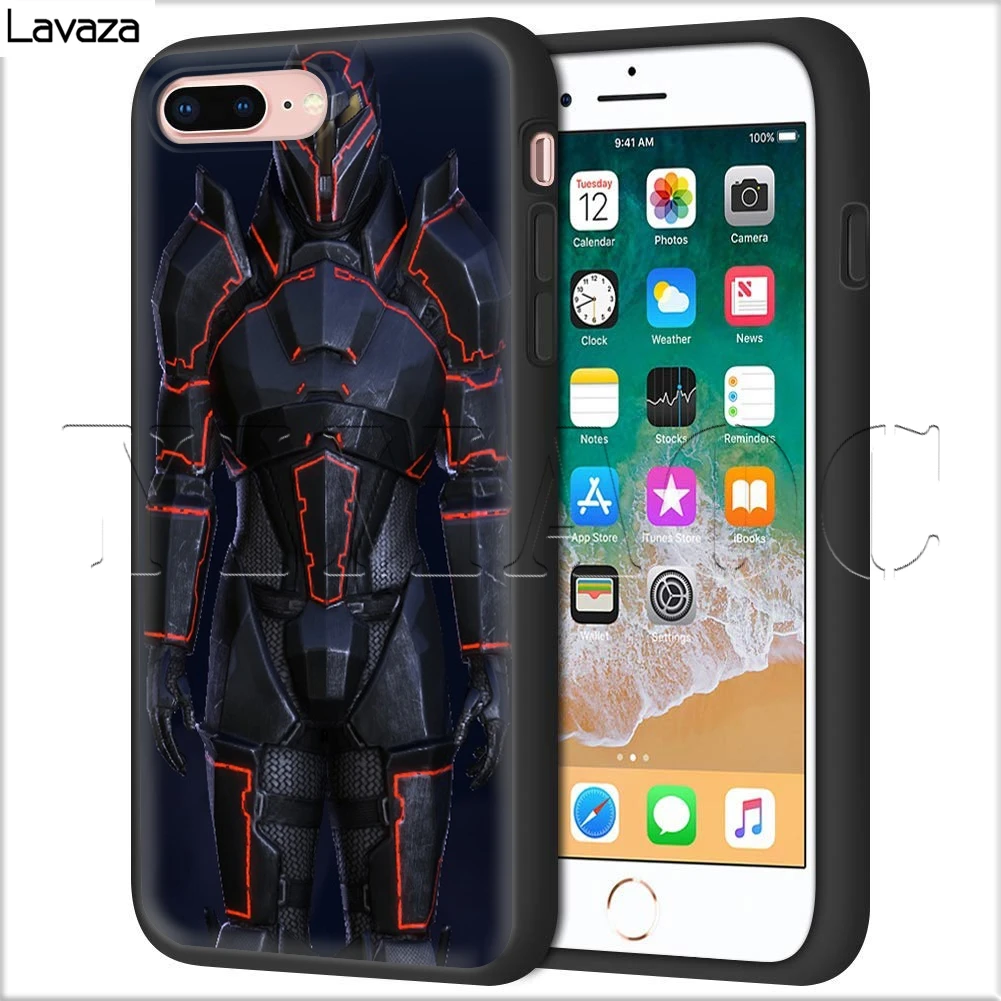 Чехол Lavaza N7 Mass Effect для iPhone 11 Pro XS Max XR X 8 7 6 6S Plus 5 5s se |