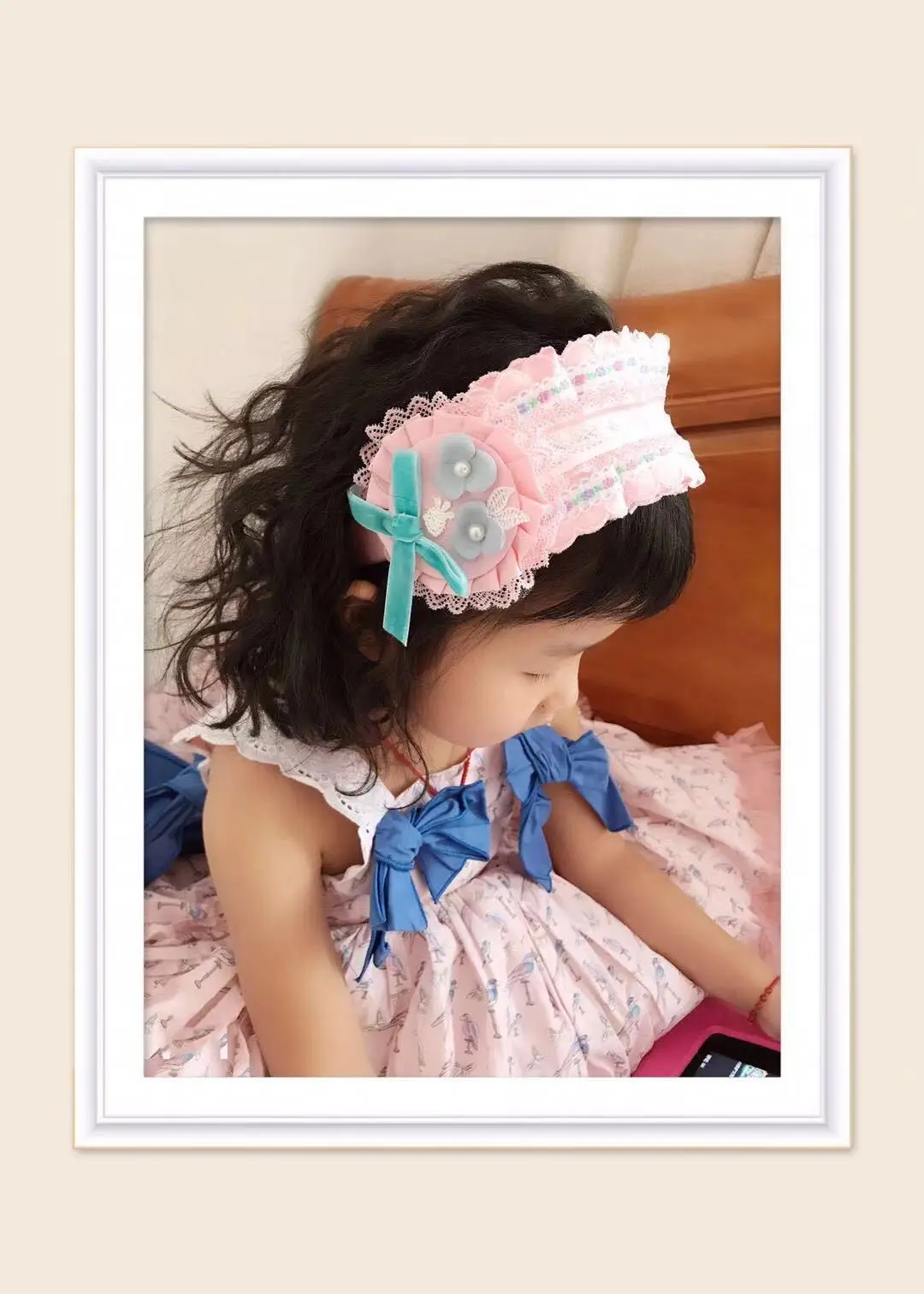 2019 год испанские заколки для волос ручной работы девочек аксессуары | Детская