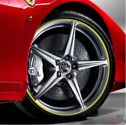 Автомобильный Стайлинг ступицы колеса обода Защитная Наклейка для Porsche 911 918 Cayenne