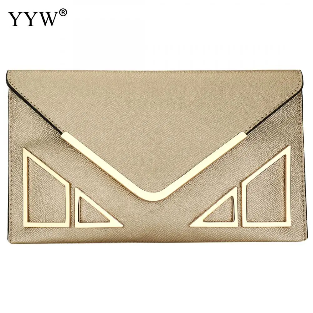 off white Клатч-конверт из искусственной кожи красного цвета, винтажная сумка через плечо для женщин, Bolsos Mujer, модные дизайнерские вечерние сумки-клатчи - Цвет: off white