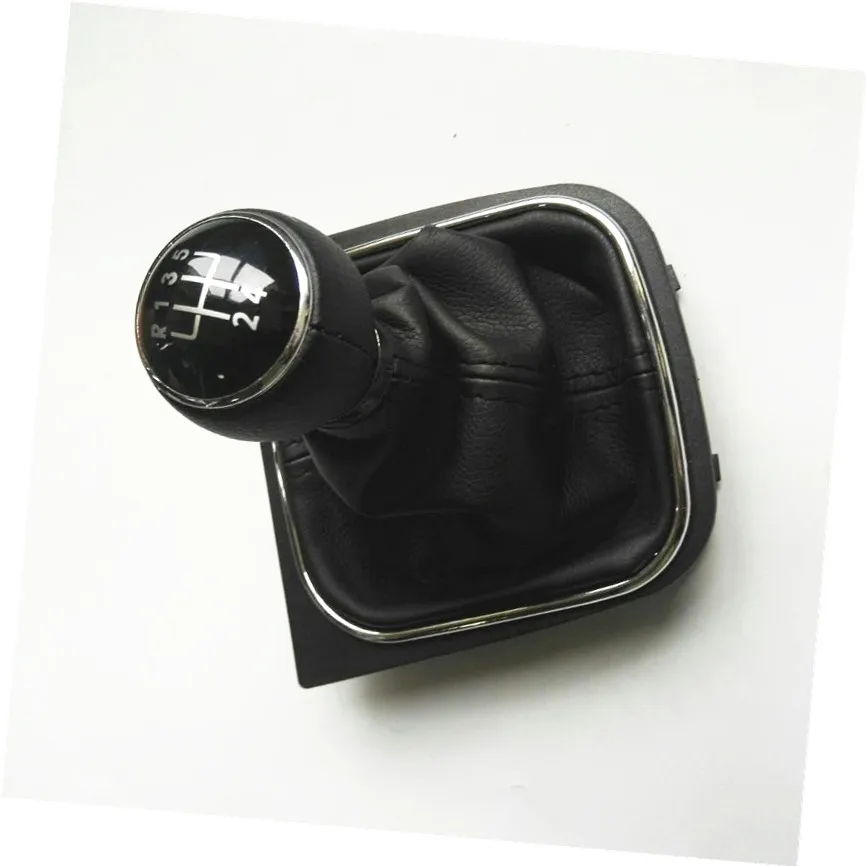 OEM Качество для VW Golf 6 jetta 5 MK6 скоростей ручная кожаная ручка переключения передач