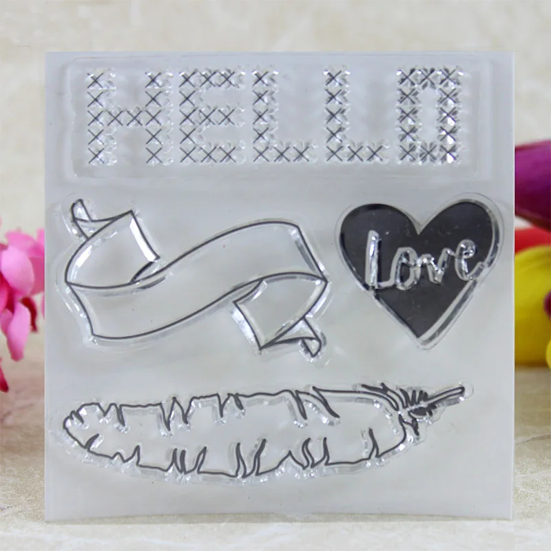 DIY Scrapbooking Stamping Albums Angel Girl Flowers Stamp Seal Transparent Silicone Love Spain Decorative Arts Crafts | Дом и сад