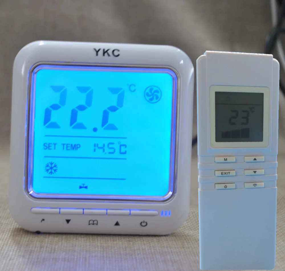 Термостат с пультом дистанционного управления таймером и 2-3 линейными клапанами