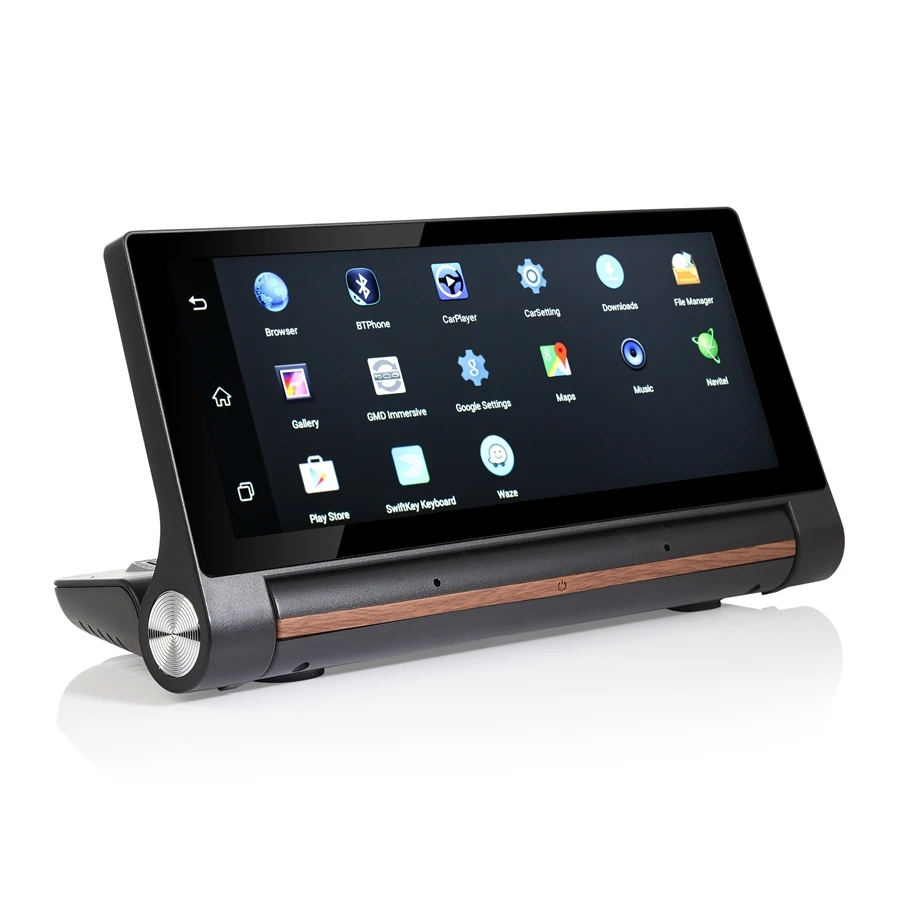 Otstrive 7 дюймов 3G GPS навигации Android 5.0 bluetooth Wi Fi dashboad DVR FHD 1080 P тире Камера Двойной