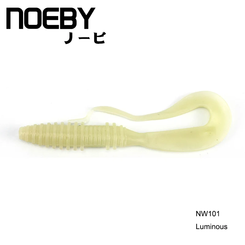 NOEBY 6 шт./лот Мягкая приманка 80 мм/2 5 г U образная для рыбной ловли искусственная