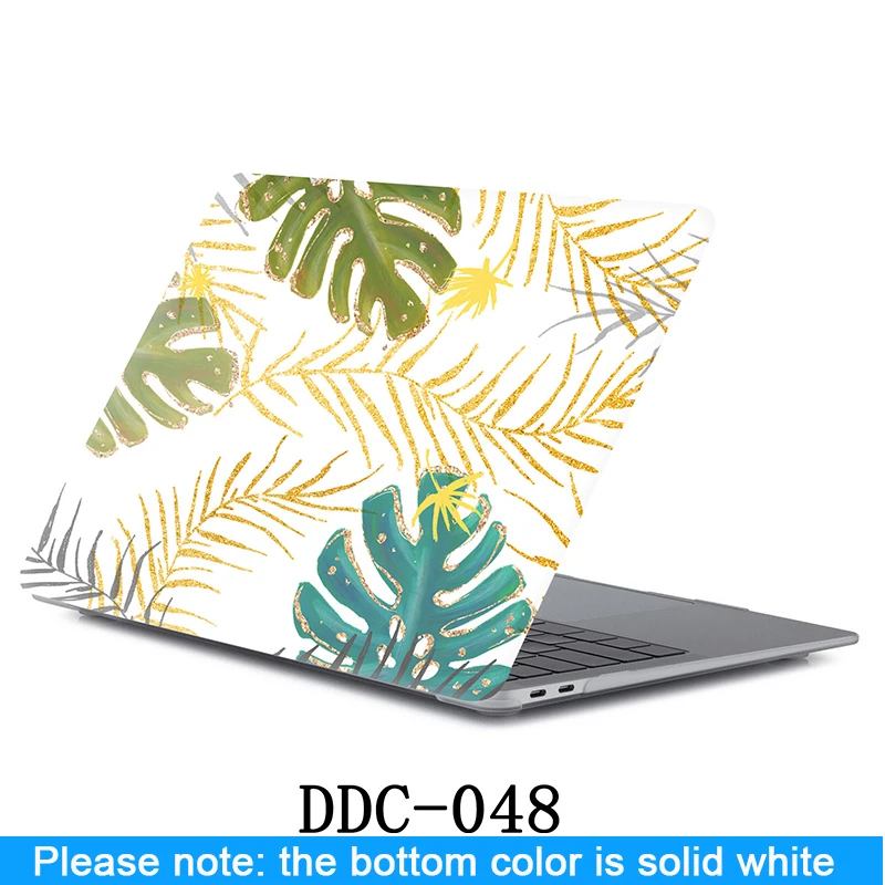 DDC-048 Чехол для ноутбука Apple MacBook Air Pro retina 11 12 13 15 для mac book NEW Pro 13,3 15,4 дюймов A1706 A1932+ чехол для клавиатуры - Цвет: DDC-048