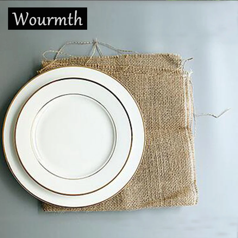 WOURMTH с покрытием из белого золота костяного покрытия китайская посуда для тортов