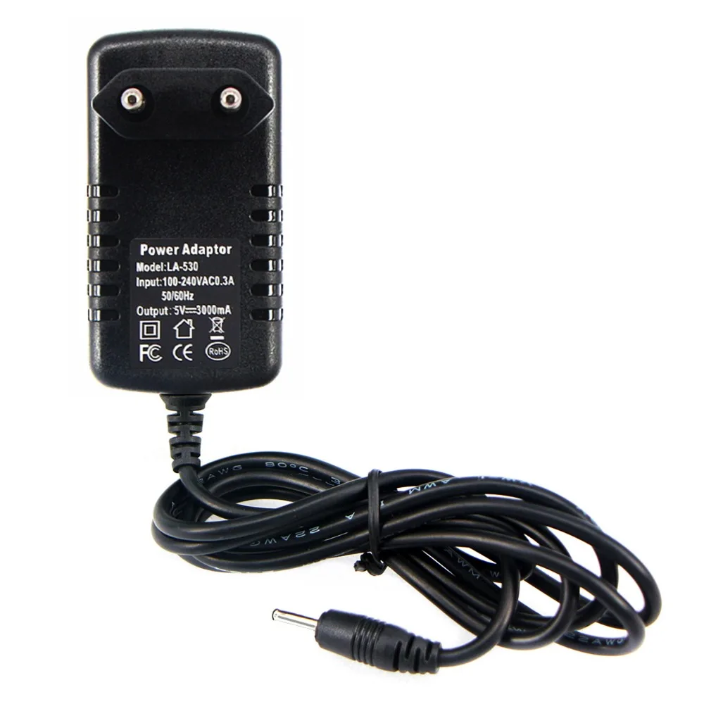 1 шт. 5 В 3A DC2.5mm Ac/dc Мощность адаптер ЕС Plug Зарядное устройство 5v3a питания для планшетного ПК MID Другое новинка от laisuqi Лидер продаж натуральной