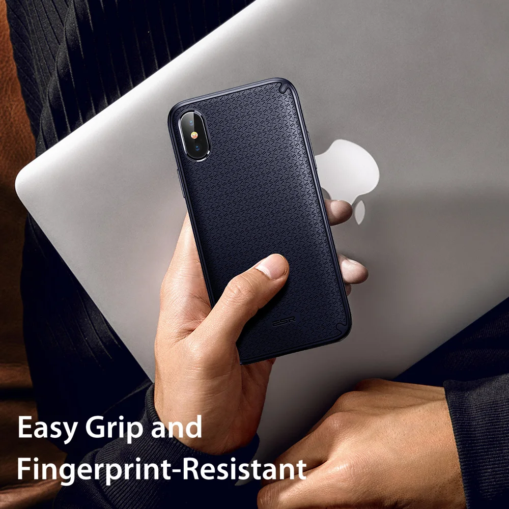 Чехол ESR для iPhone X XS XR XS Max, чехол Kikko с гибким и надежным захватом, дизайн, защита воздуха, угловая, надежная ручка для iPhone