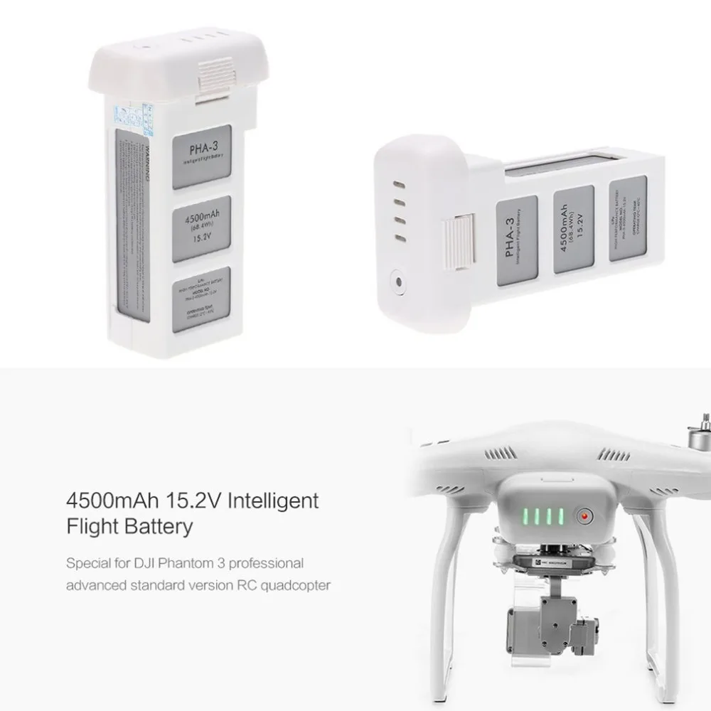 GTF 15 2 V 4500mAh Стандартная интеллектуальная LiPo батарея высокой емкости Drone для DJI Phantom