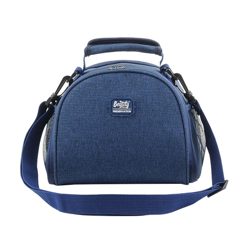 Blue Bag Водонепроницаемая оксфордская термоизолированная сумка для ланча, переносная сумка-холодильник, сумка-тоут для сохранения свежести пищи, фруктов, сумочка для бенто, аксессуары, поставка - Цвет: Blue Bag
