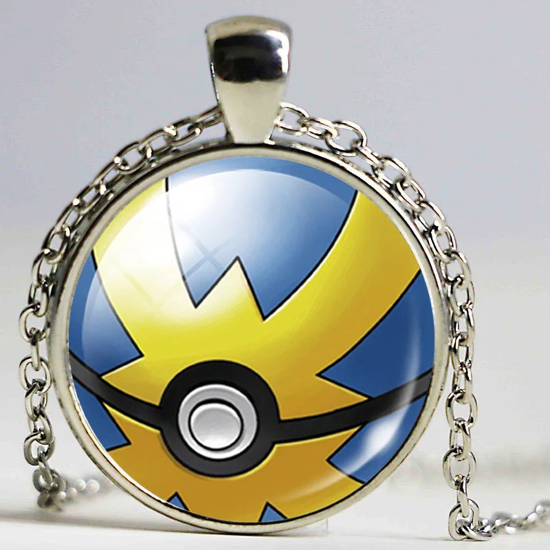 Мяч Кулон Ожерелье Заявление Цепи Серебряный Цвет Vintage Style НОВЫЕ |