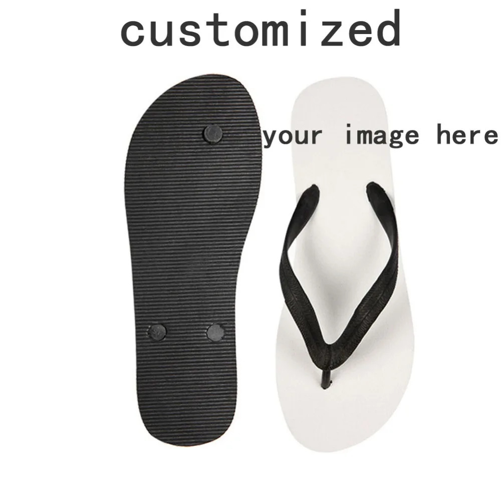 

Twoheartsgirl Charms Flower Rose Flip Flops for Women Casual Ladies Summer Beach Slippers Comfort Soft Massage Rubber Flip-flops