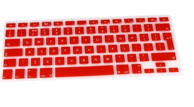 Силиконовый чехол для клавиатуры Macbook Air Pro Retina 13/15/17 Новая европейская версия с