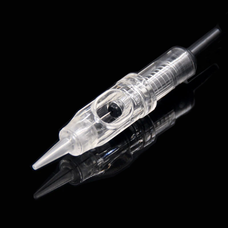 

40pcs 1RL 3RL 5RL 7RL 5F 7F Permanent Makeup Needles for Nouveau Contour Machine Pen 600D-G Agulhas Easy Click Tattoo Cartridge