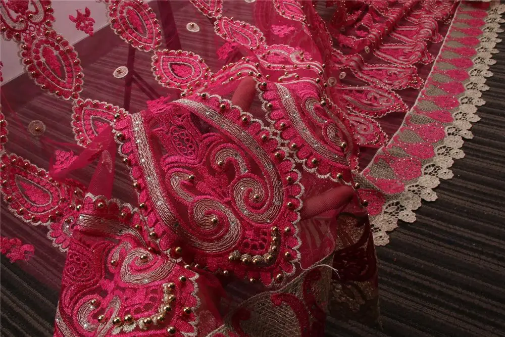Африканская кружевная ткань 2019 высокого качества вышитые нигерийские кружевные
