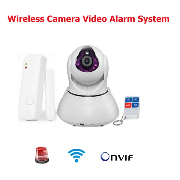 Беспроводной Камера видео сигнал Системы IP Wi Fi 720 P smart security сети телеметрией