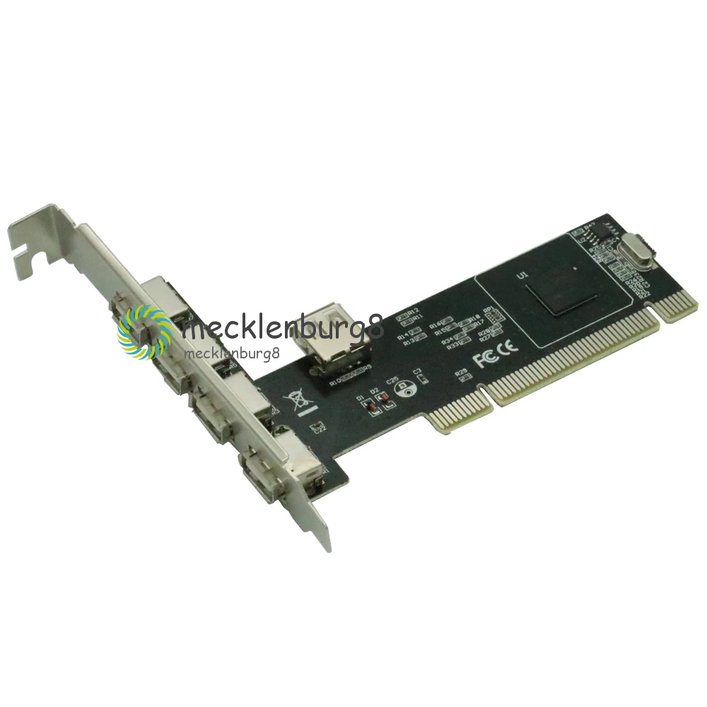 Новый высокоскоростной 480 Мбит/с 5 портовый USB 2 0 PCI концентратор карта контроллера