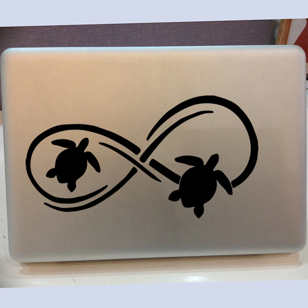 

Cartoon Sea Turtle Infinity Wall Sticker Laptop Car Truck Animal Fish Decal Vinyl Decor Art Mural