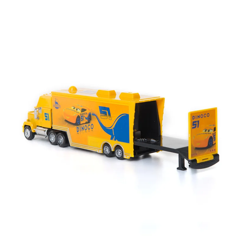 Disney Pixar Cars 2 3 игрушки № 35 грузовик молния McQueen Джексон шторм Рамирез Мак дядюшка 1:55 литой модельный автомобиль игрушка детский подарок