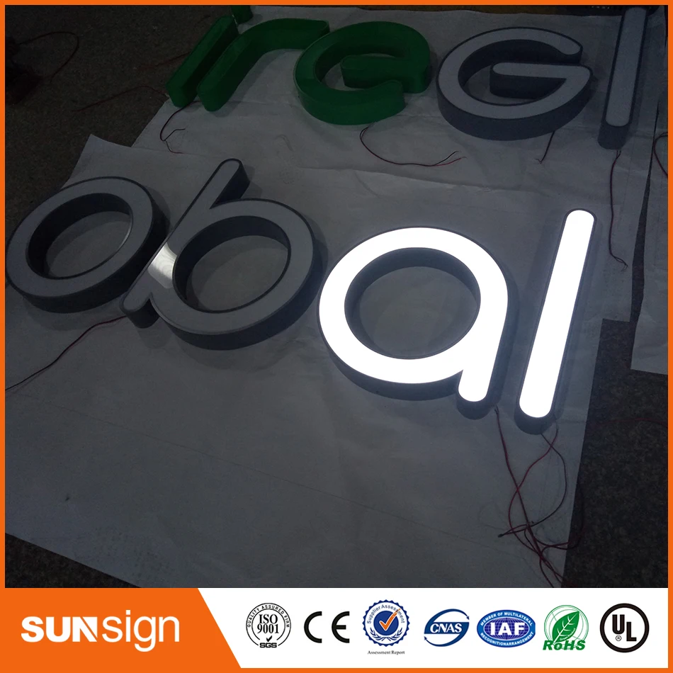 Светодиодный светильник Sunsign галогенное свечение оргстекло белый акриловый