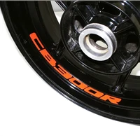 motorcycle wheel sticker decal reflective rim bike motorcycle suitable for honda cb300r cb 300 r
