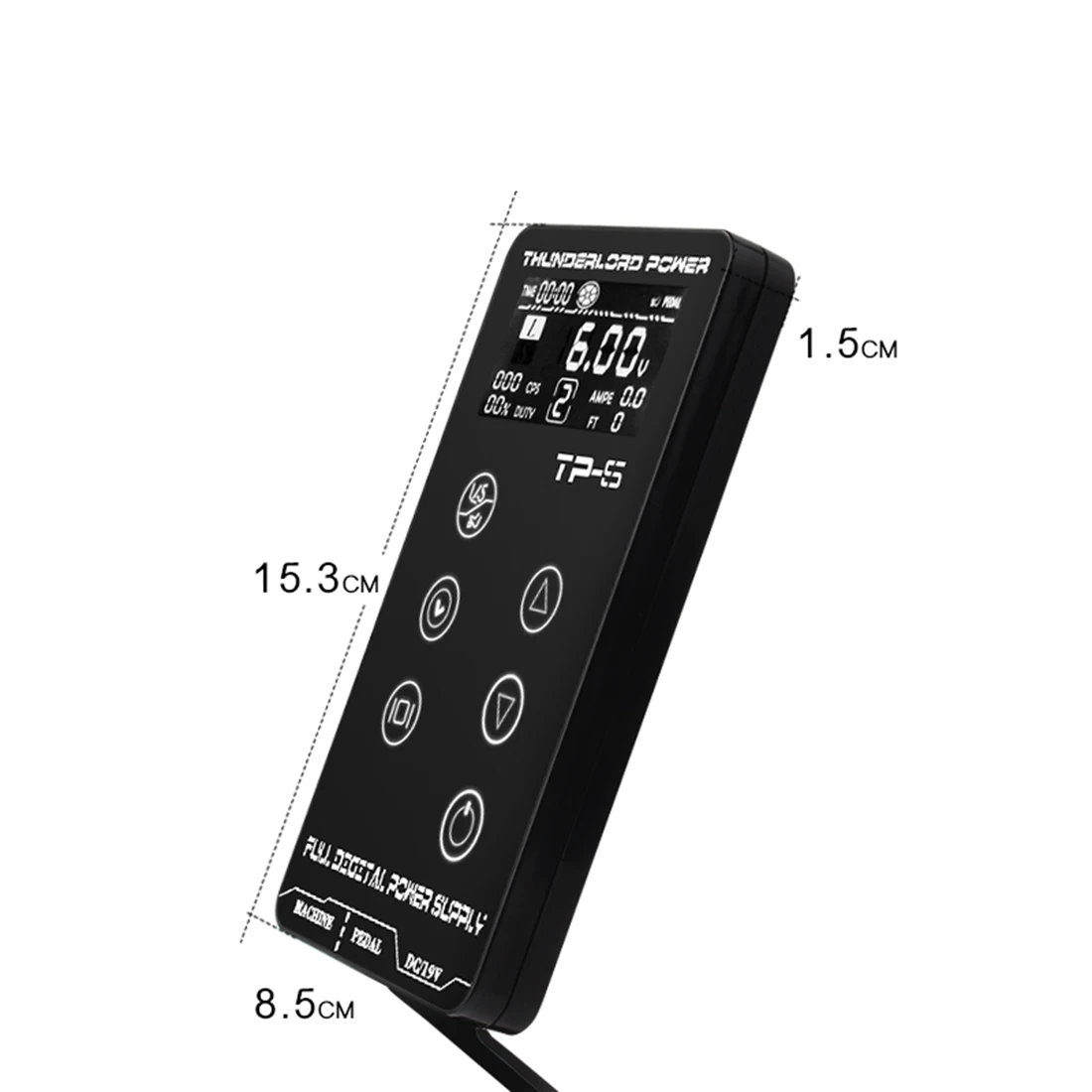 Tattoo Power Touch Screen Update TP-5 Digital Smart LCD Makeup Dual Supplies Set Body Arts Easy Carry Professional | Красота и
