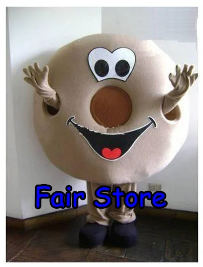 Костюм-талисман в виде пончика необычная еда искусственное платье для детского