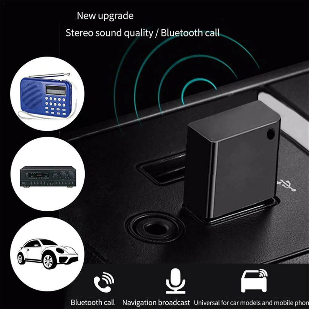 USB адаптер Bluetooth 5 0 Aux Audio 4 2 динамик музыкальный приемник для автомобиля радио