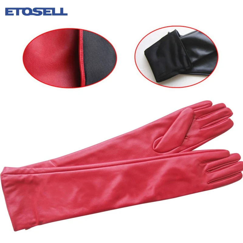 Женские перчатки из искусственной кожи 7 цветов | Аксессуары для одежды