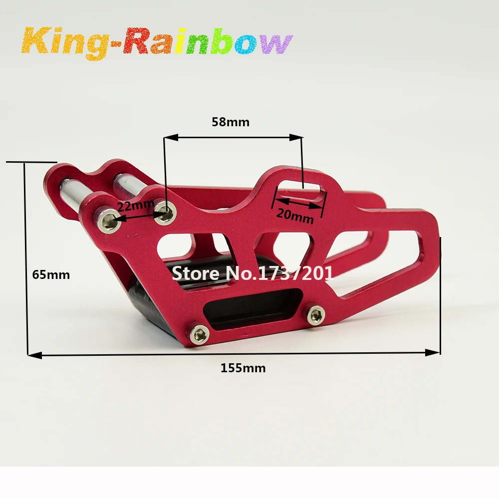 Новый CNC цепь направляющая защита Звездочка протектор Fit CR 125 250R CRF 250X 450R 450X
