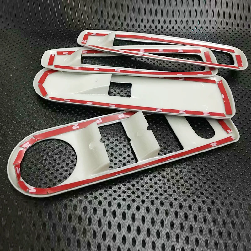 Высокое качество для Renault Captur 2015 2017 ABS Матовый леворульных автомобилей двери окна