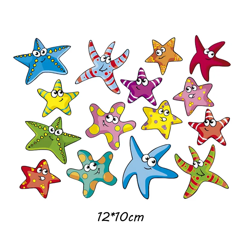 J-176-8 Мультяшные милые животные, железные переводные наклейки для одежды, тканевые Детские значки с аппликацией, горячие виниловые переводные наклейки, легко нажимаются - Цвет: J-176-8