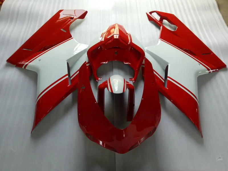 Высококачественный комплект обтекателей для DUCATI 848 1098 07 08 09 10 11 12 ducati 1198 2007 2008 2011 ABS