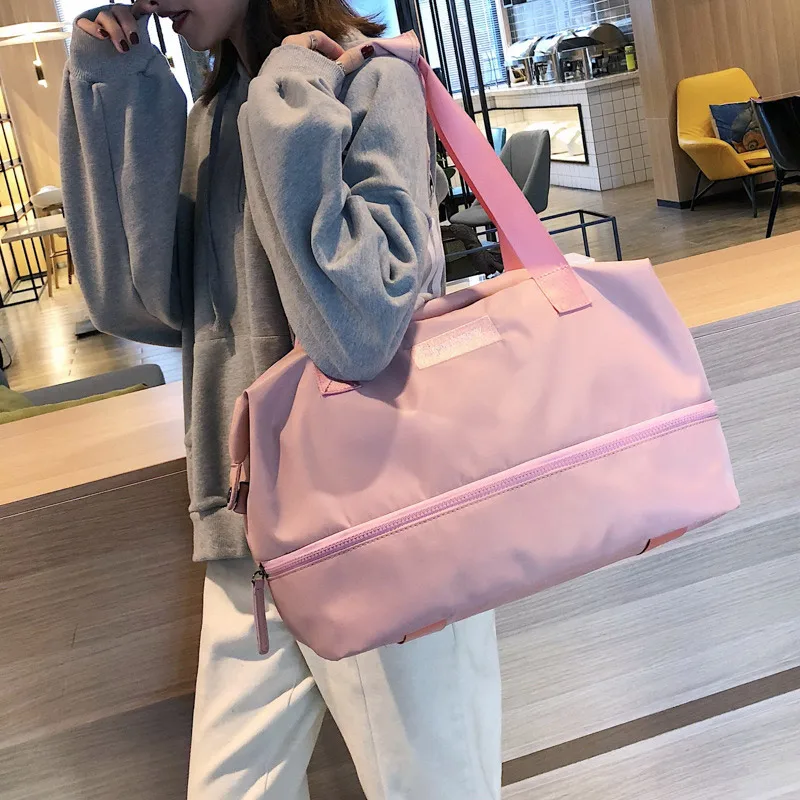 Sports Gym Fitness Yoga Bag Travel Handbags For Shoes Women Men Shoulder Bags Sac De Sport Luggage Duffle Bag Pack XA965WD