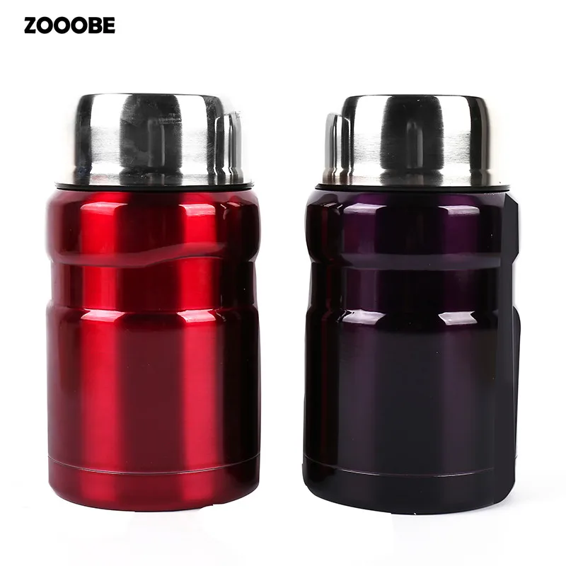 ZOOOBE 550 мл Высокое качество термос из нержавеющей стали Ланч бокс для горячей еды с