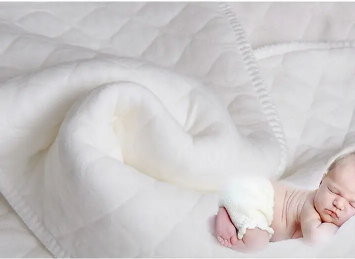 20 шт. супер мягкие детские пеленки вставки хлопковые Моющиеся Многоразовые