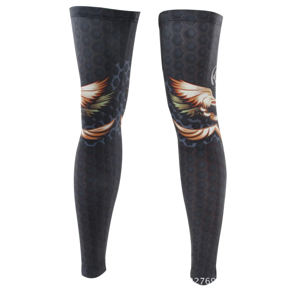 

Black Anti-Slip XINTOWN Women Men Bike Bicycle Cycling Leg Warmers Running Sleeve Sun UV Protection Guard Knee S-3XL CC4234