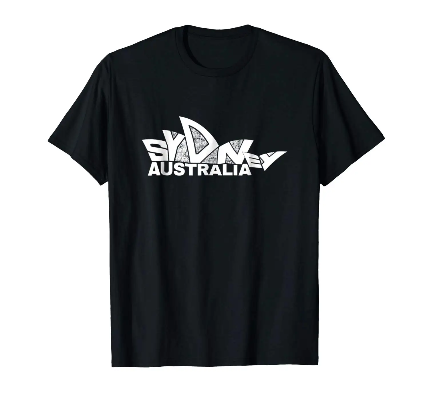 

Sydney T shirt Opera House Australia Typography Souvenir Summer Short Sleeves T-Shirt Fashion O-Neck Stylish