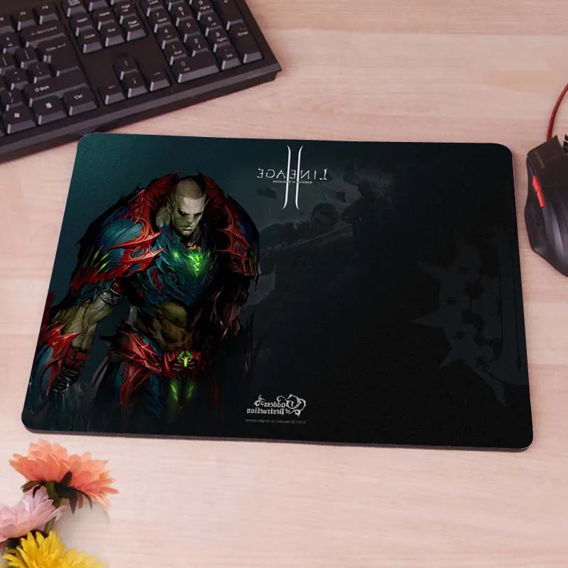 MaiYaCa lineage 2 orcs, люди, темные эльфы и эльфы кремния анти-Противоскользящий мышь коврики компьютер ноутбук Notbook игровой коврик для мыши - Цвет: 25X29CM