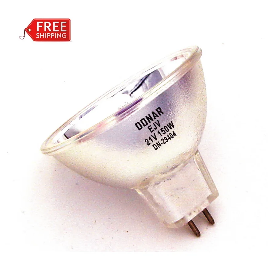 DONAR DN-29404 21V 150W/EJV 93637 21V150W halogen bulb dental fiber optic illuminator printer microscope lamp Free Shipping - купить | Галогенные лампочки -32848600953